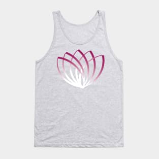 Pink Lotus Tank Top